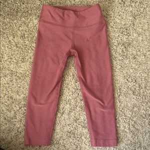 Beyond Yoga Kids Rose Mauve Stretch Leggings